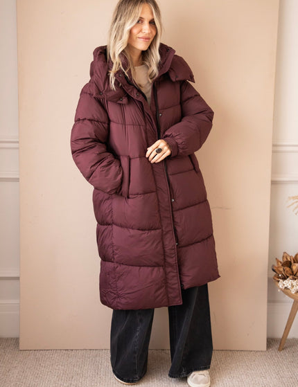 Wrapped Up Puffer Mulberry - Jas - ellemilla