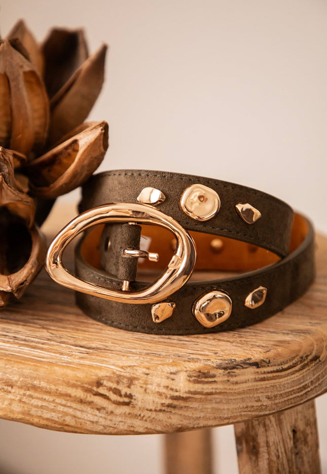 Written In Gold Kaki - Riem - ellemilla