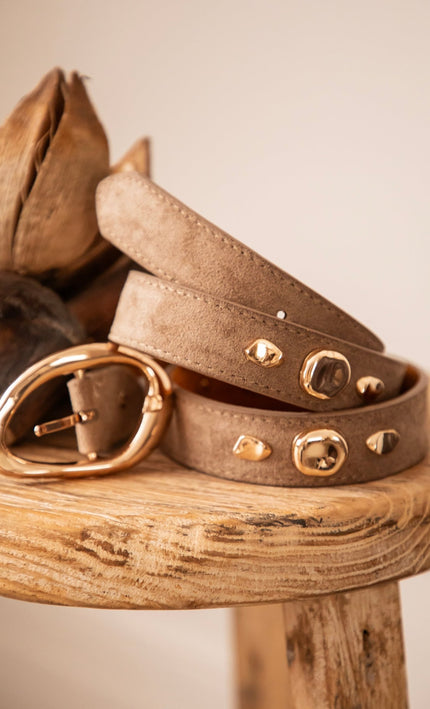 Written In Gold Taupe - Riem - ellemilla