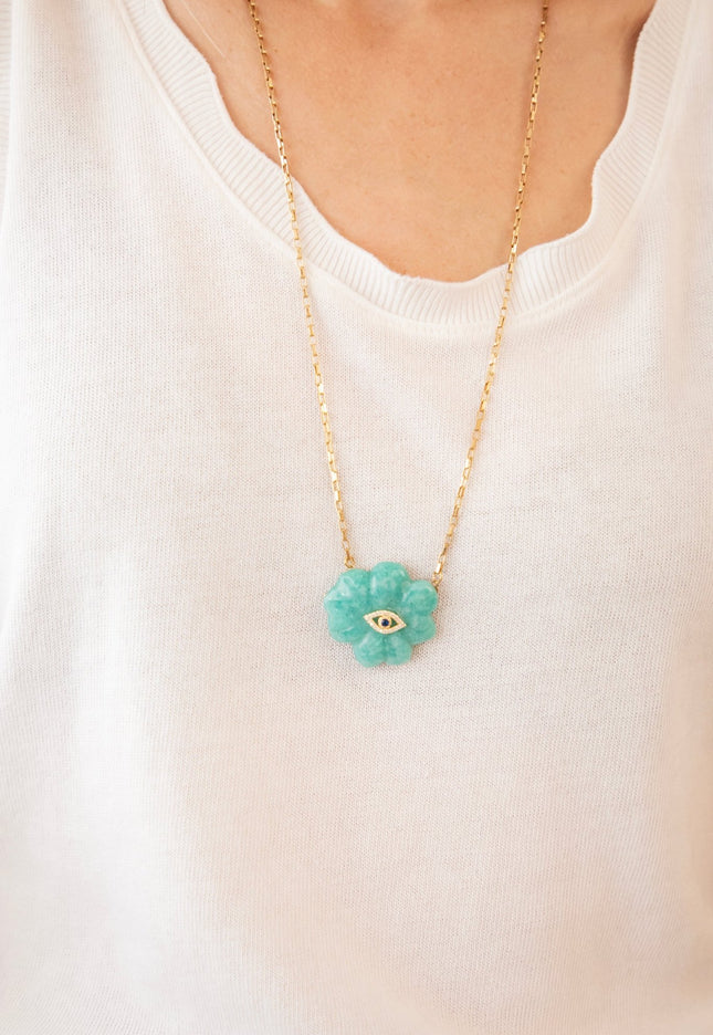 Your Crystal Guardian Green - Ketting - ellemilla