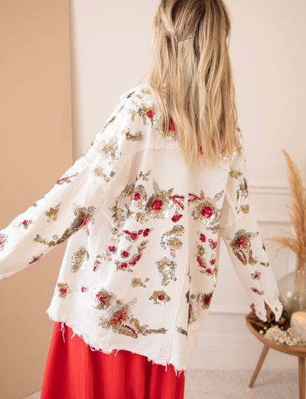 You're A Catch White/Gold - Jacket - ellemilla