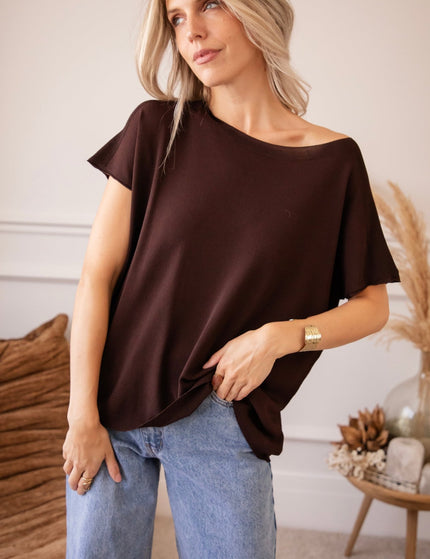 Yuna Choco - T-Shirt - ellemilla