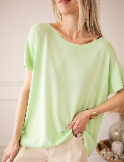 Yuna Lime - T-Shirt - ellemilla