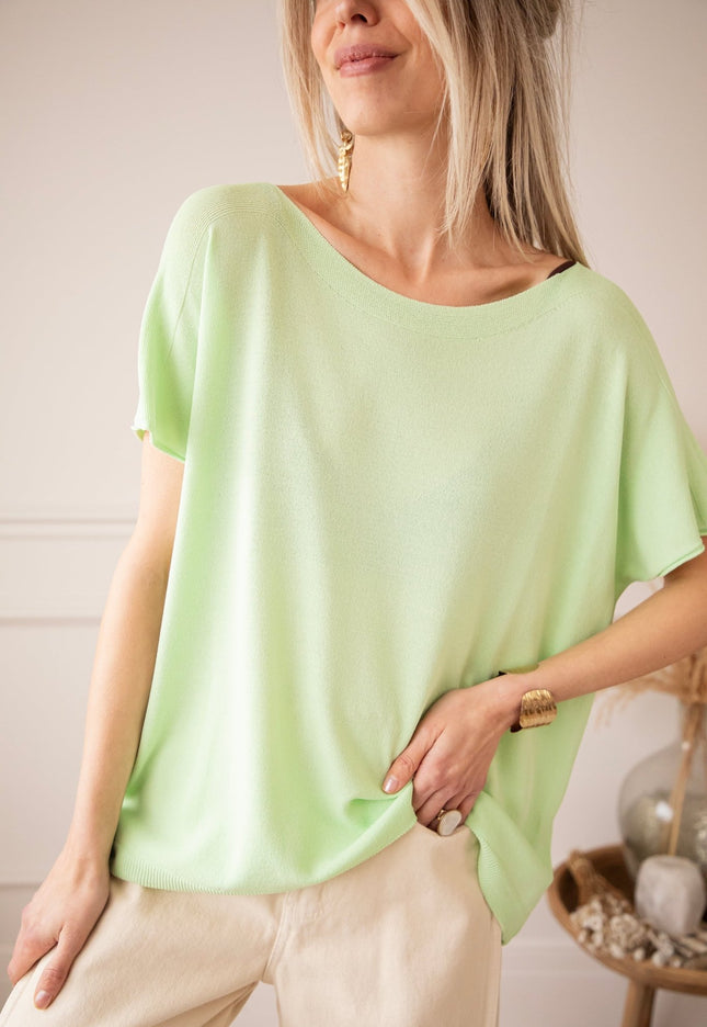 Yuna Lime - T-Shirt - ellemilla