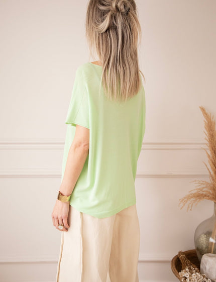 Yuna Lime - T-Shirt - ellemilla